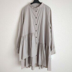 Ceuazul Asymmetrical Tiered Tunic Dress